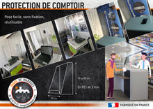 Charger l'image dans la galerie, PROTECTION DE COMPTOIR - Pharmacies, Laboratoires, Commerces, tout établissement recevant du public